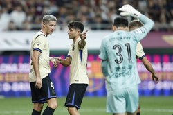 Robert Lewandowski rozpoczął strzelaninę. 10 goli w meczu Barcelony