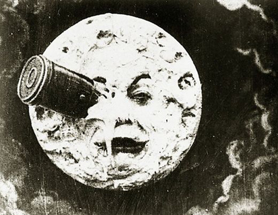 "Podróż na Księżyc", reż. Georges Méliès, 1902 r.