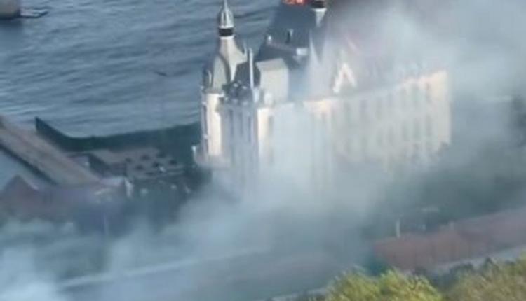 Rosjanie zaatakowali na Odessę. Płonie zamek Harry'ego Pottera"