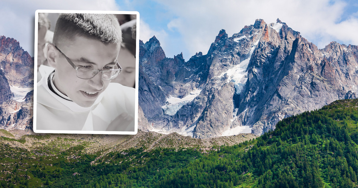 El trágico accidente del sacerdote polaco en el Mont Blanc.  Hay una declaración