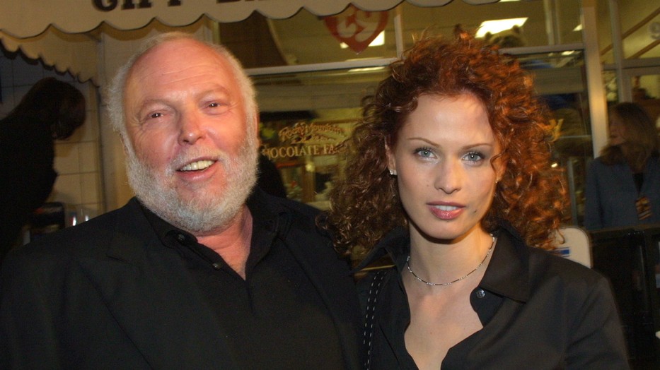 Andy Vajna és Dobó Kata 2002-ben Los Angelesben /Fotó: Northfoto