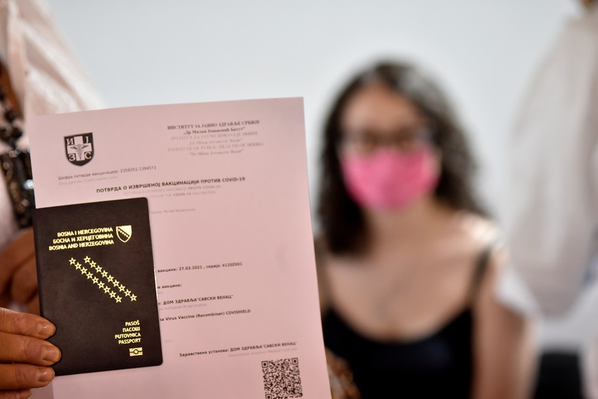 Vakcinacija stranih državljana u Beogradu