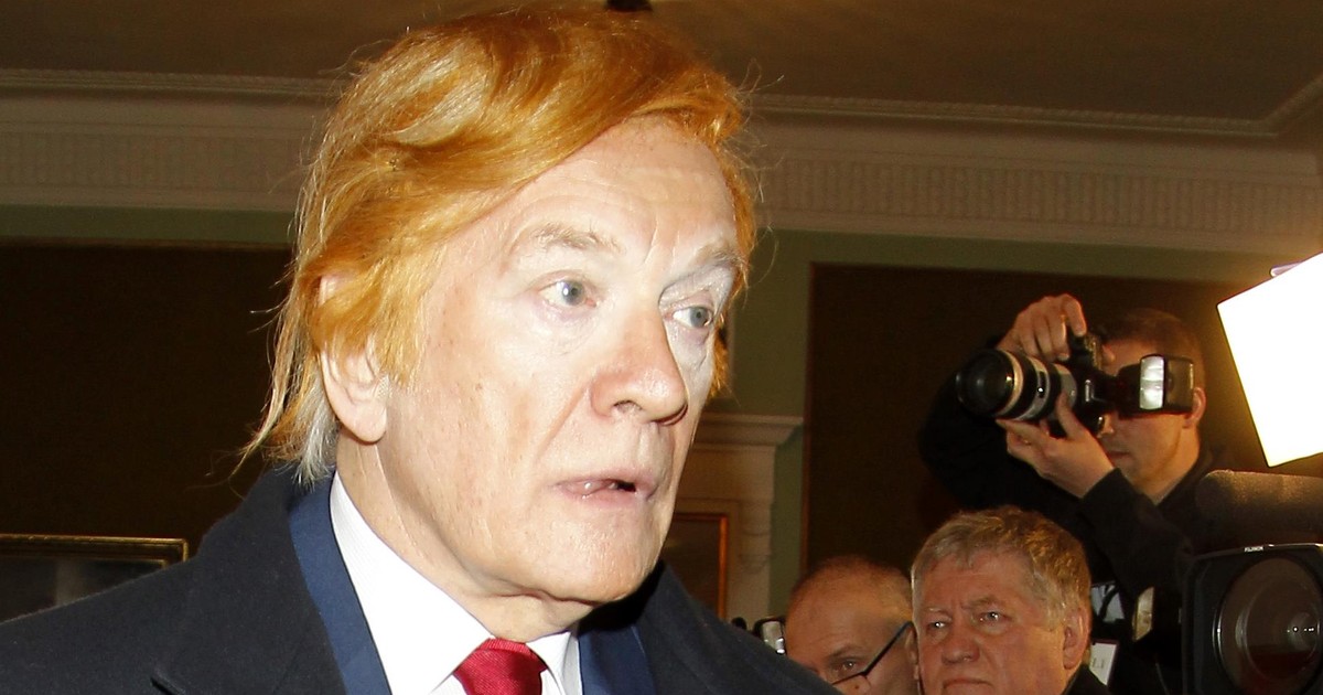 Andrzej Seweryn jako Donald Trump. Andrzej Seweryn na ...