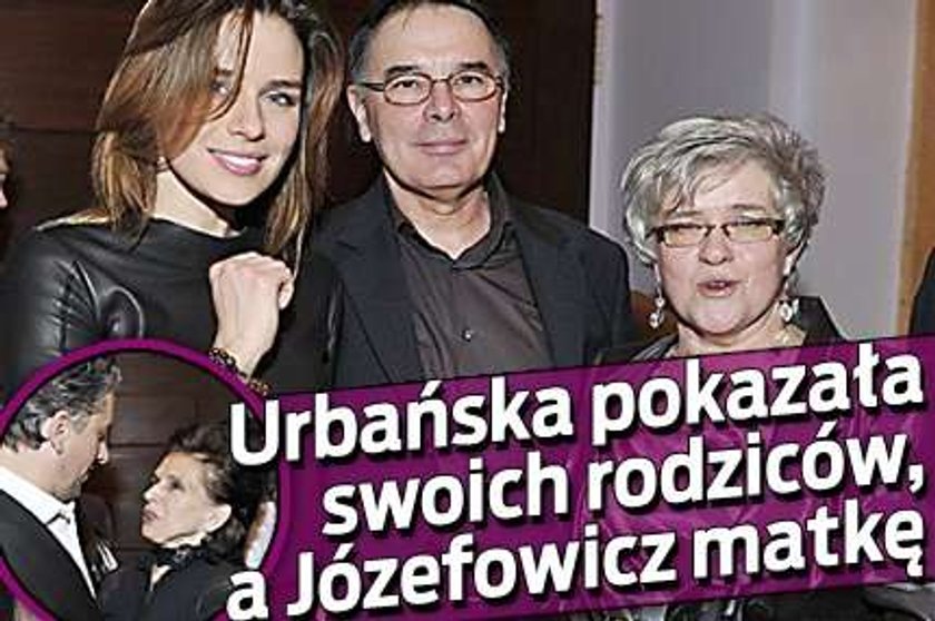 Urbańska pokazała rodziców, a Józefowicz matkę