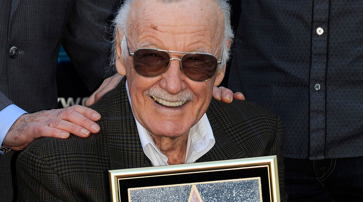 Stan Lee-től búcsúzik az egész filmvilág / Fotó: MTI / EPA/PAUL BUCK