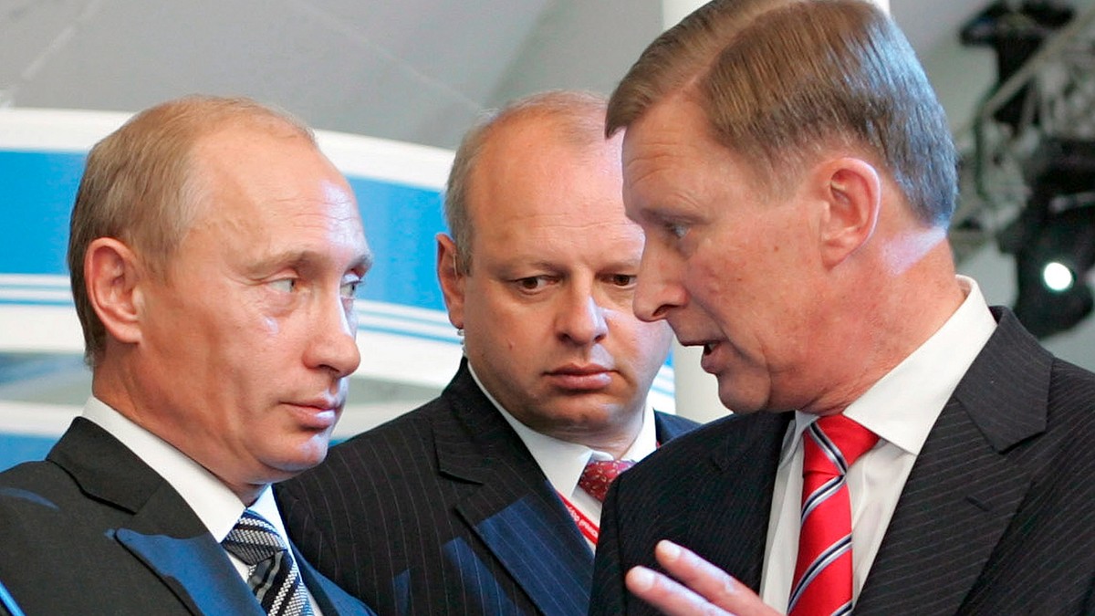 Vladimir Putin i Sergej Ivanov 2007.