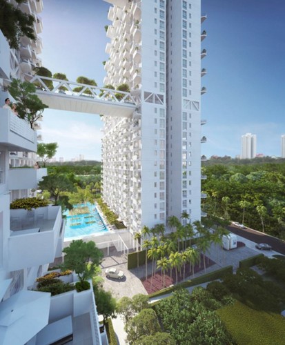 Wieżowiec w Singapurze