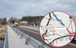 most przez narew gotowy. tak wygląda przeprawa, która powstała w niespełna półtora roku