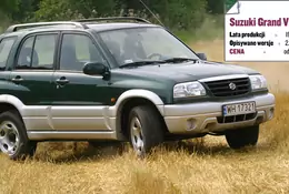 Suzuki Grand Vitara I: trochę SUV-a, trochę terenówki