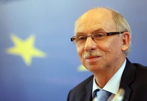 Komisarz UE ds. budżetu Janusz Lewandowski