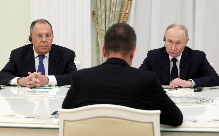 Sergej Lavrov, Peter Sijarto i Vladimir Putin