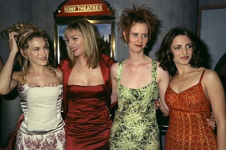 Sarah Jessica Parker, Kim Cattrell, Cynthia Nixon i Kristen Davis