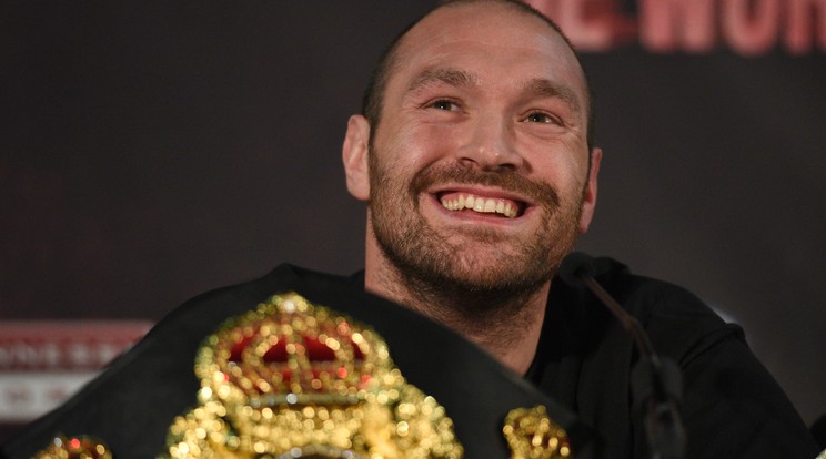 Tyson Fury 2015 novembere óta nem bokszolt tétmeccsen/Fotó: AFP