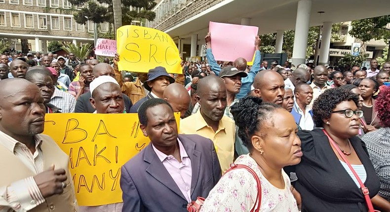 Nairobi County workers go on strike