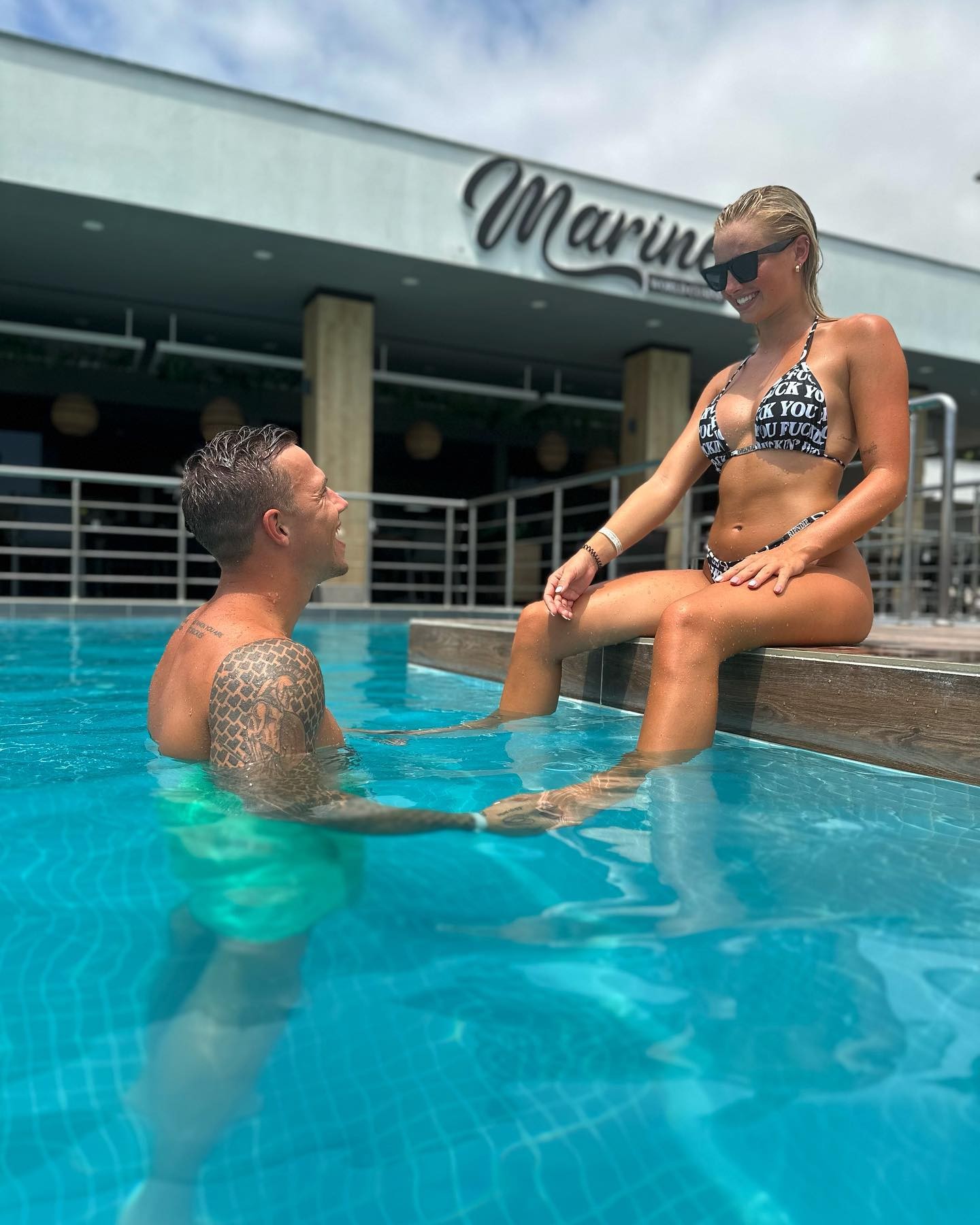 Exmarkizák Kryštof Novák a Denisa Valová zo šou Love Island.