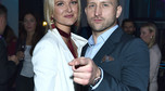 Borys Szyc i Justyna Nagłowska na imprezie jego restauracji
