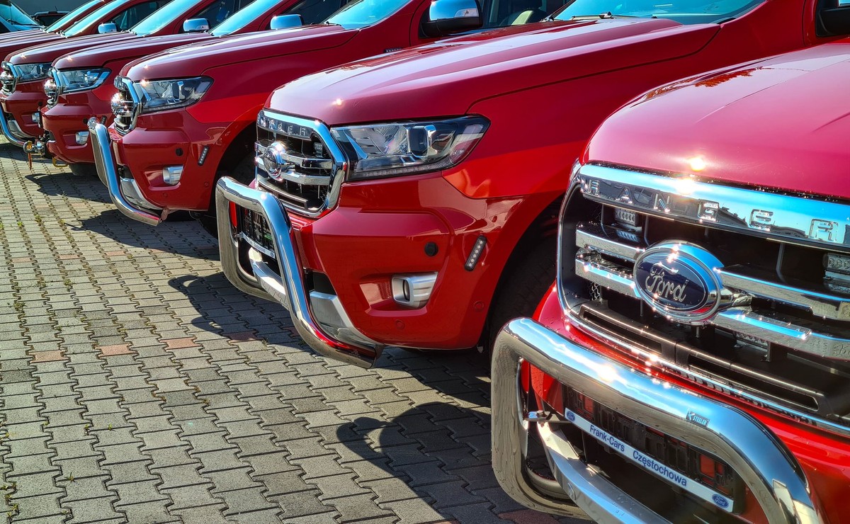 Ford Ranger w straży pożarnej