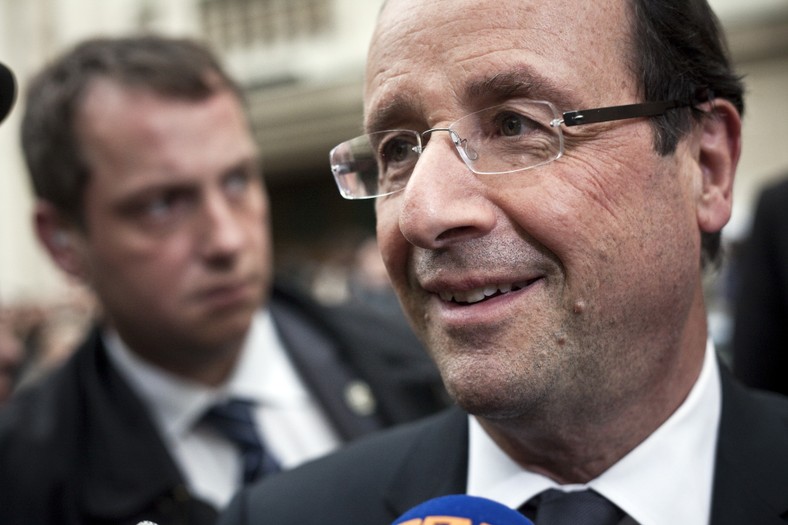 Francois Hollande, Paryż.