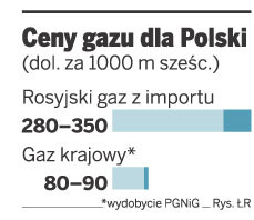 Ceny gazu dla Polski