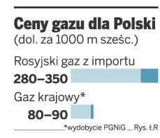 Ceny gazu dla Polski