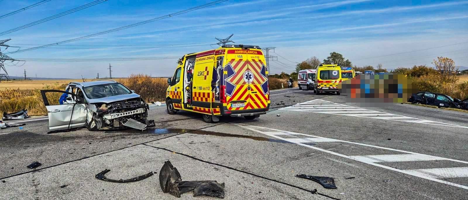 Nehoda za obcou Čečejovce.