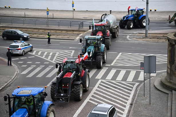 Protest rolników