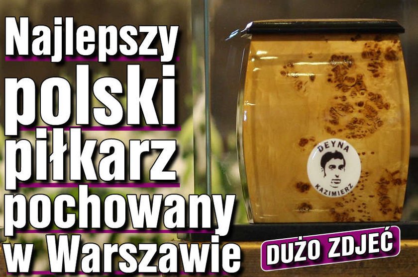 Najlepszy polski piłkarz pochowany w