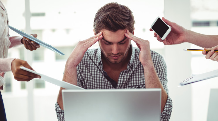 Stresszes állapotban izmaink megfeszülnek, testünk támadásra vagy menekülésre készül / Fotó: Shutterstock 