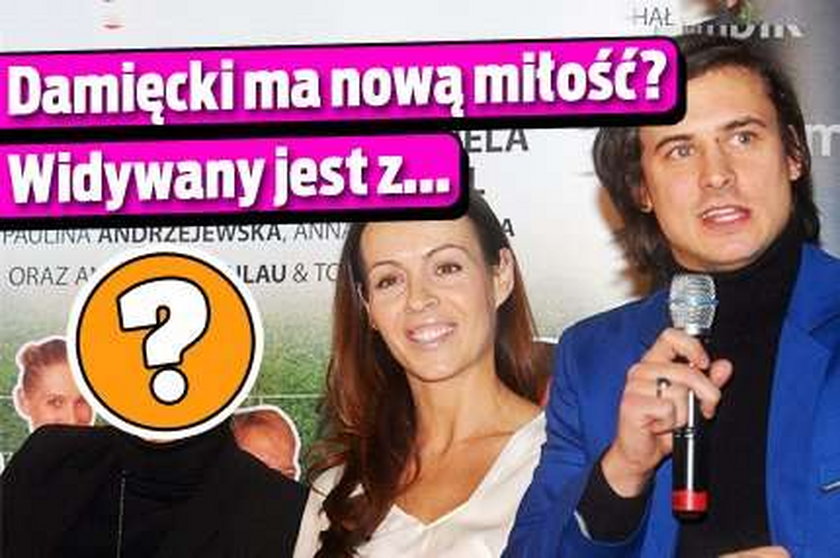 Damięcki ma nową miłość? Widywany jest z...