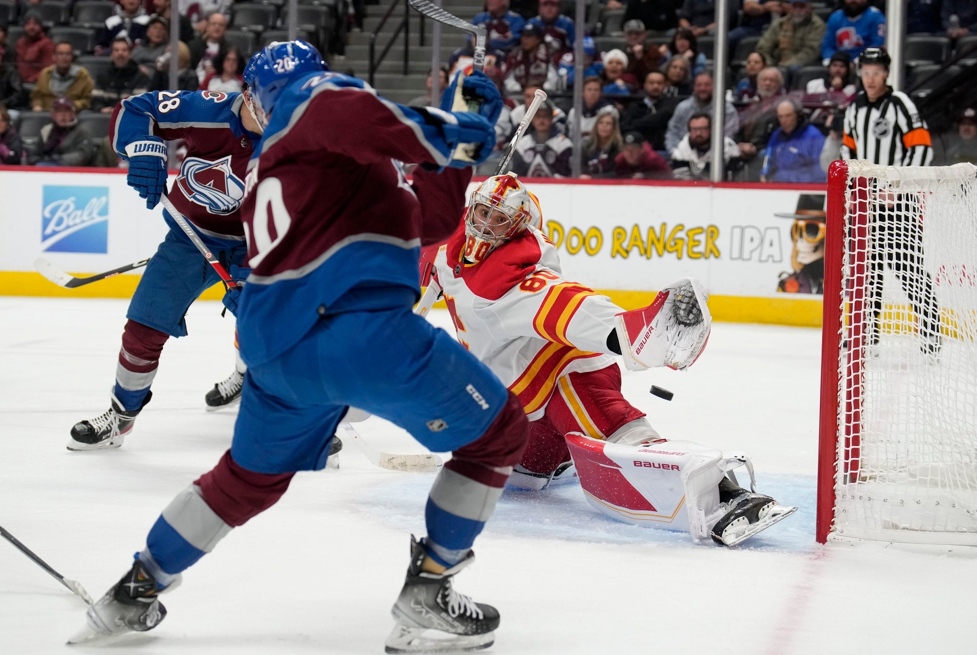 Zápas NHL: Colorado Avalanche - Calgary Flames.