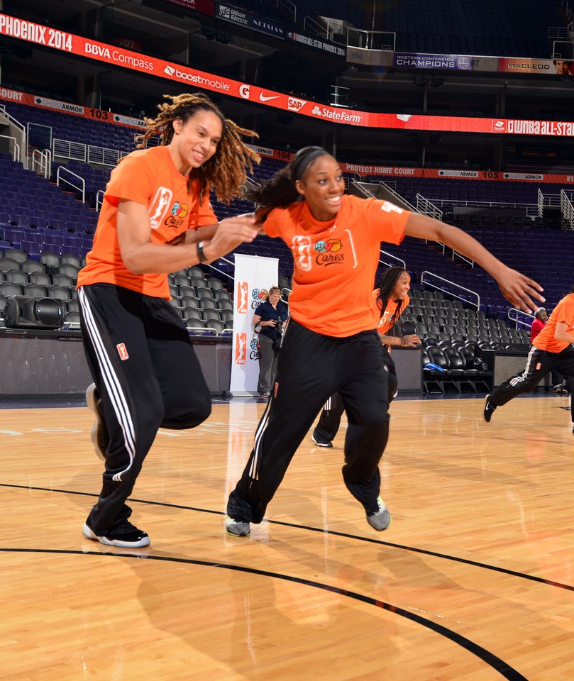 Brittney Griner i Glory Johnson