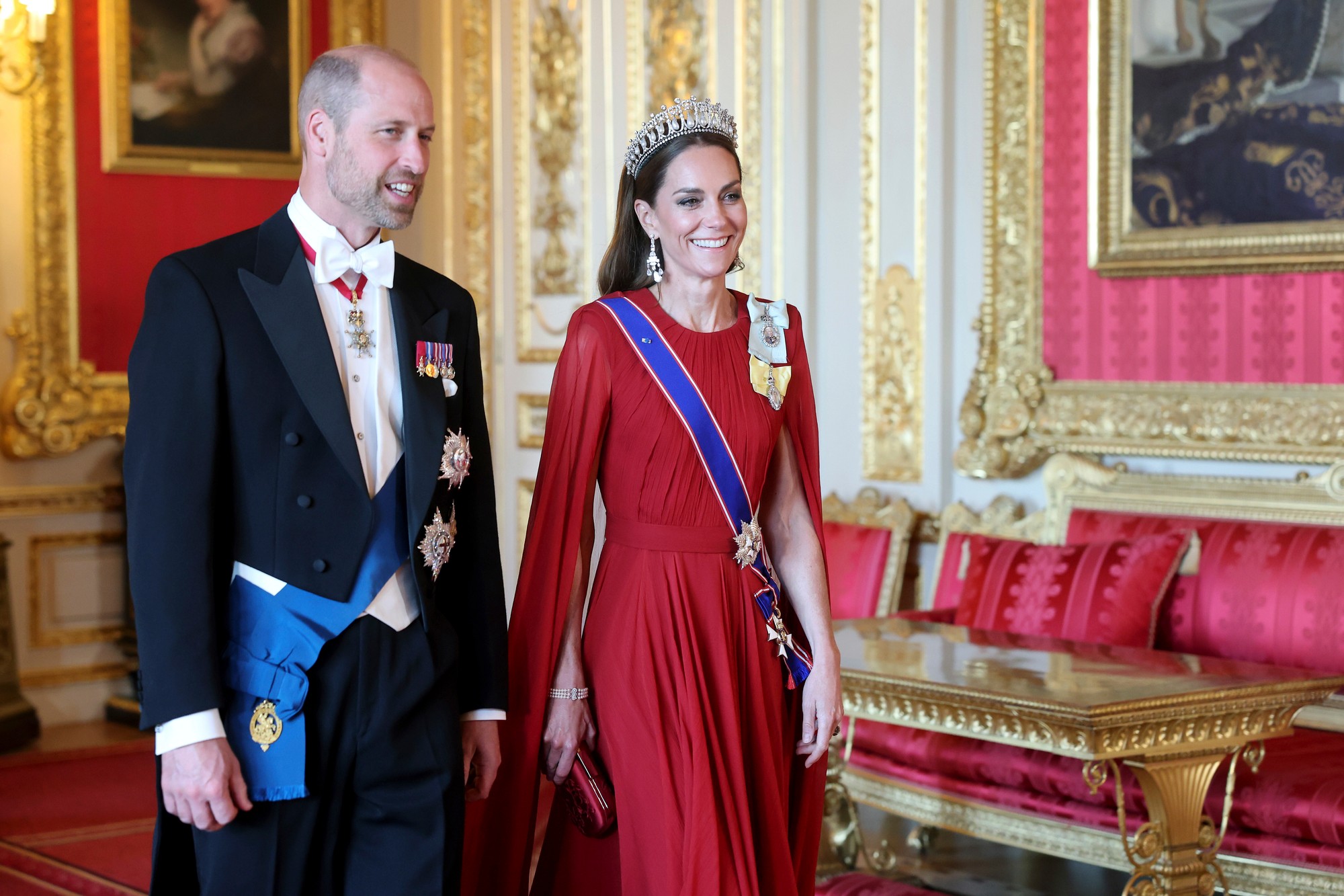 Princ William a princezná Kate.
