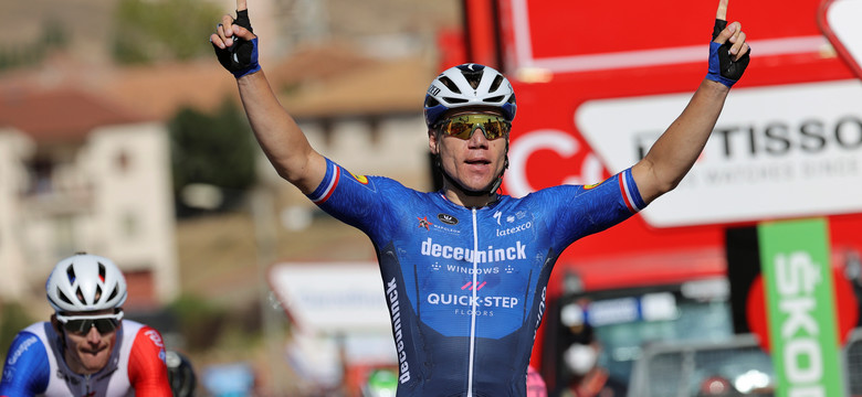 Vuelta a Espana: Jakobsen wygrał czwarty etap, w czołówce bez zmian