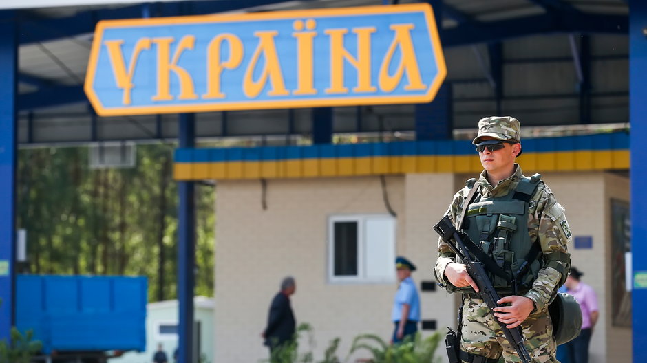 Ukraina kieruje dodatkową ochronę na granicę z Białorusią