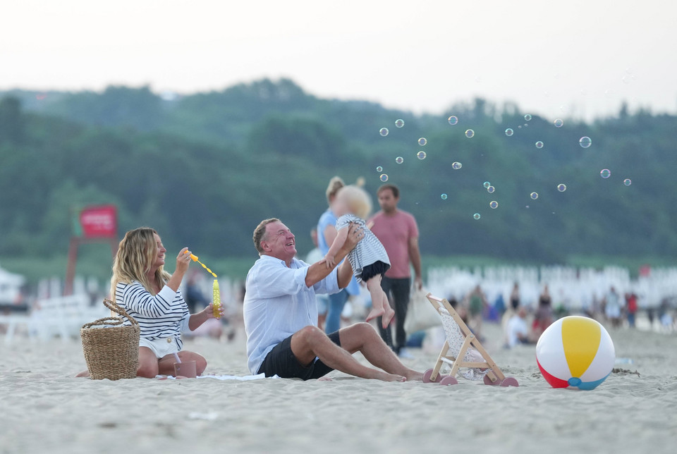 Sopot to idealne miejsce do rodzinnych wypraw dla Kurskiego