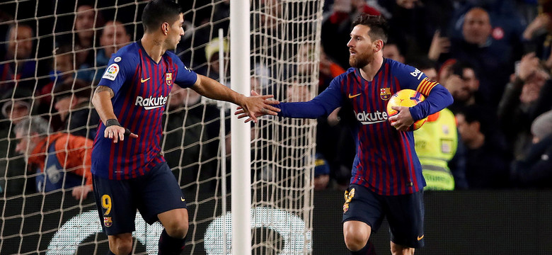 Liga hiszpańska: Barcelona najadła się strachu, ale Messi ją uratował