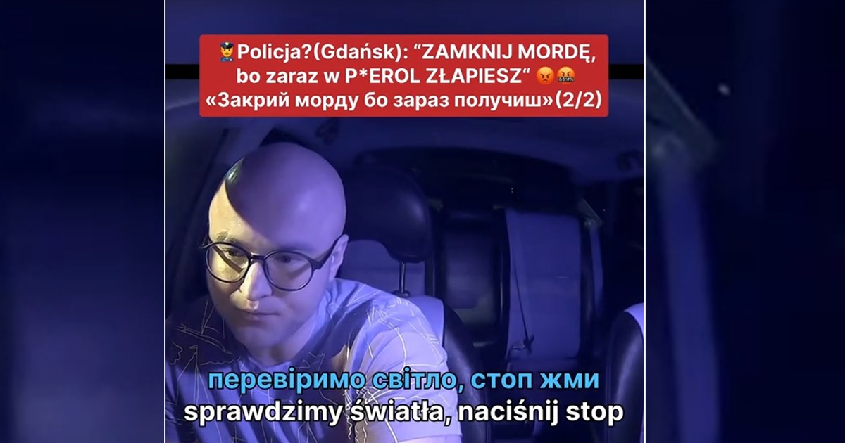 Policjant nagrany podczas interwencji. Szok to mało powiedziane. W sieci wrze