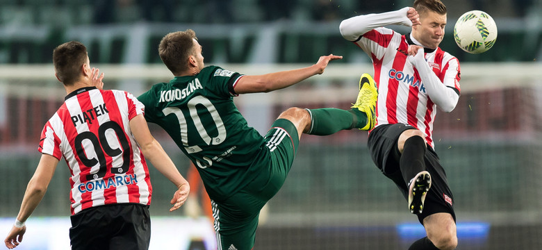 LOTTO Ekstraklasa: Cracovia uratowała remis ze Śląskiem Wrocław rzutem na taśmę