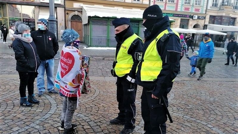 Wrocławska policja zabezpieczała finał WOŚP