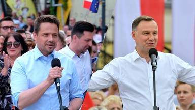 Kampania wyborcza w Opolu. Prezydent o "antypolskich" rządach poprzedników