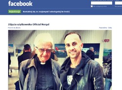 Nergal ściska dłoń ks. Bonieckiego: Szacunek i sympatia ponad podziałami