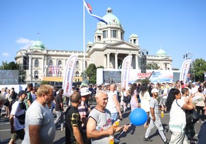Skup SNS u Beogradu
