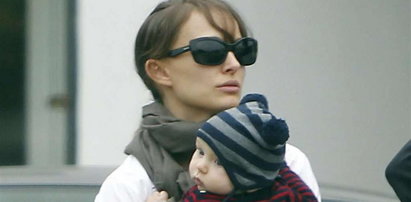 Natalie Portman kupuje ciuszki dla dziecka