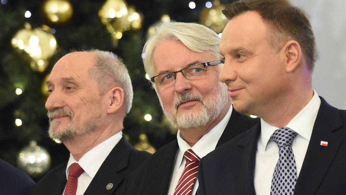 Antoni Macierewicz, Witold Waszczykowski, Andrzej Duda