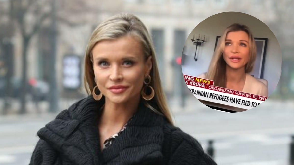 Joanna Krupa o pomocy Ukrainie w FOX News. Współpracuje z prezydentem Przemyśla