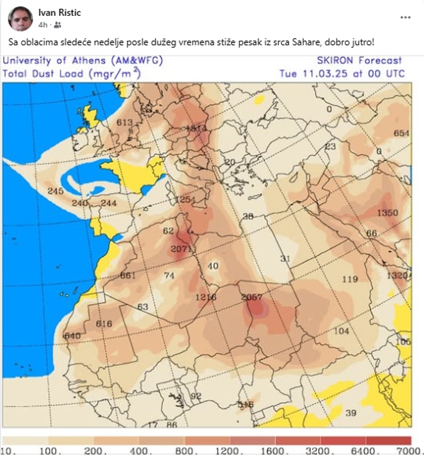 Mape, saharski sneg, Ivan Ristić