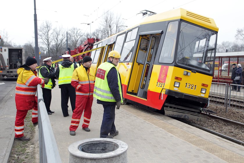 Wykolejenie tramwajów