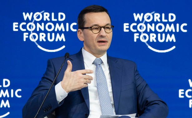 premier Mateusz Morawiecki w Davos