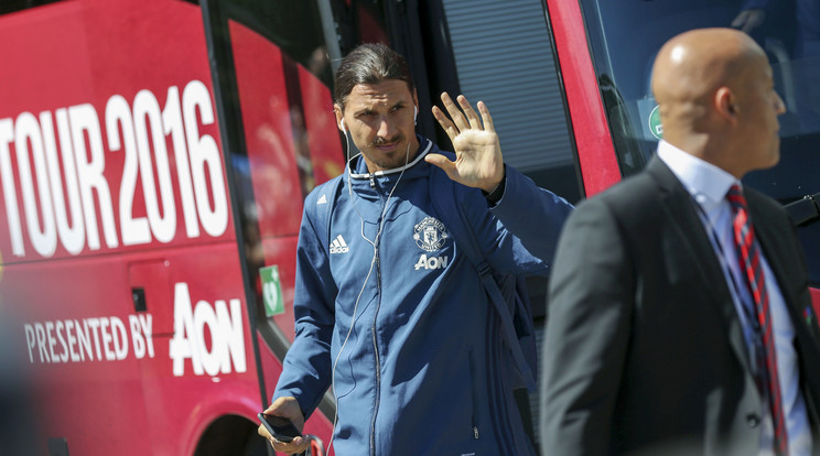 Zlatan hangosan búcsúzott és nem is akárhova /Fotó: AFP