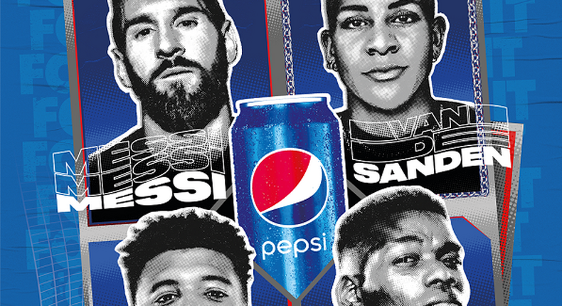 Epic! Pepsi launches new global campaign featuring Messi, Pogba and a UCL theme song by Becky G and Burna Boy